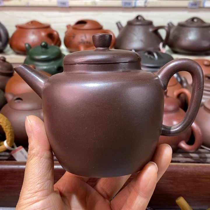茶壶紫砂微瑕处理一把