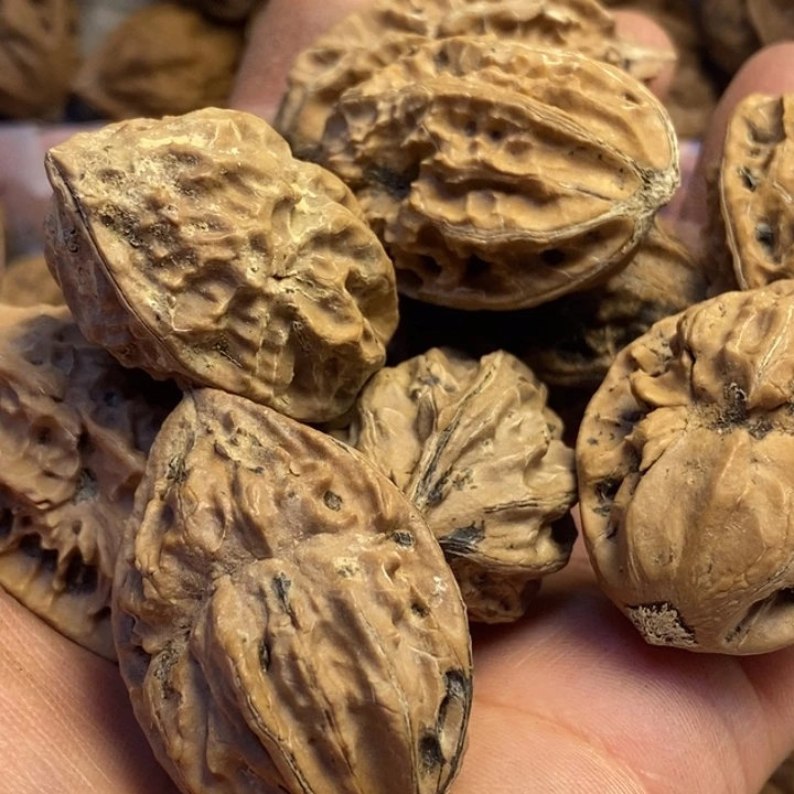 㞢***卄吊坠文玩核桃东北特产77
