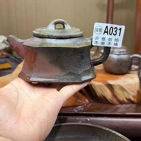 刀**雨戬谷龙窑柴烧茶壶031