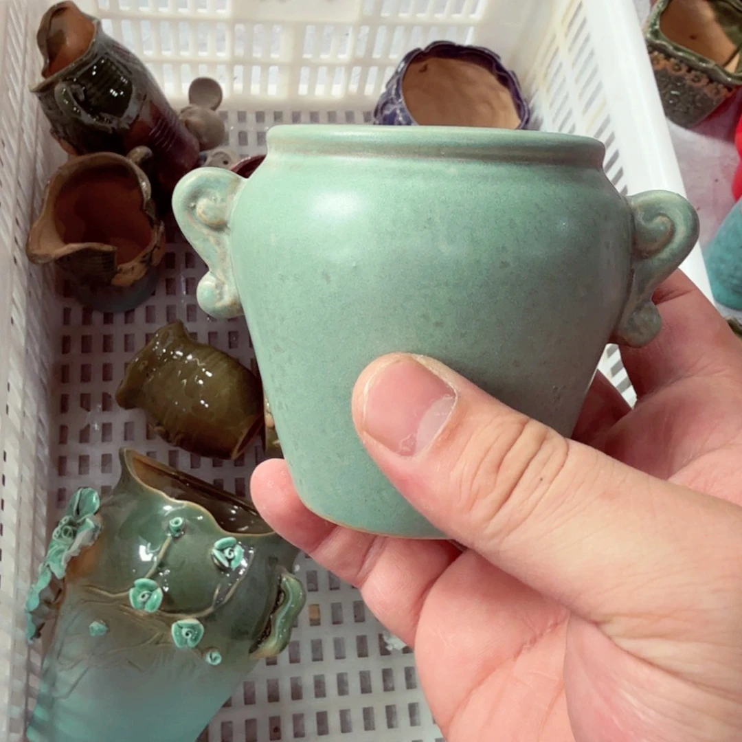 紫砂花盆粗陶粗陶