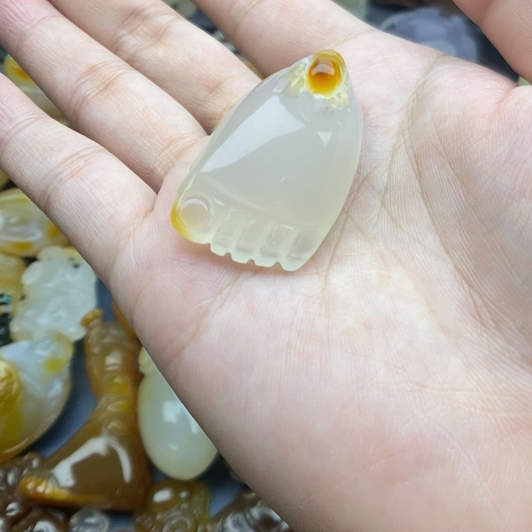 玛瑙/玉髓未镶嵌颈饰