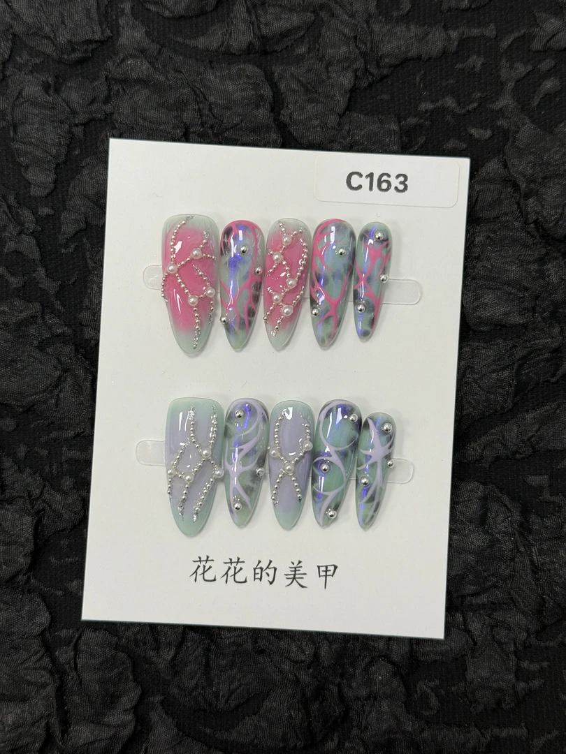 【C163】十几种甲型/自产自销/高级感高颜值不撞款小众纯手工穿戴甲