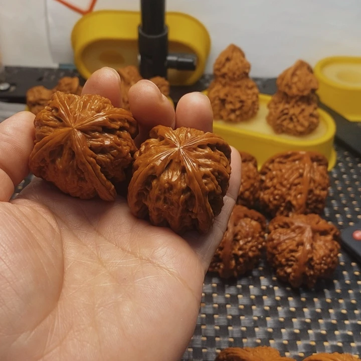 核桃手串/手链涛**旧工艺