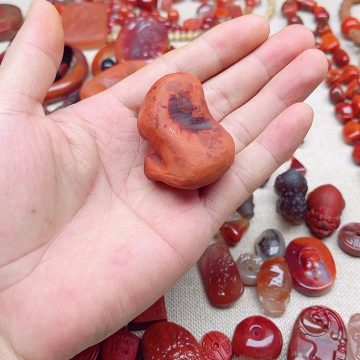 未镶嵌半成品南红玛瑙