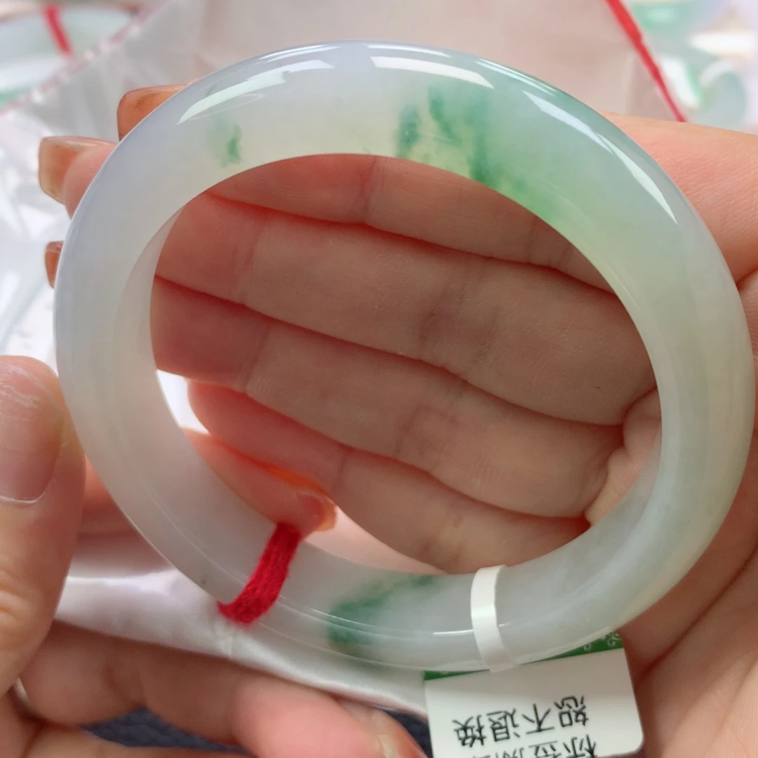 未镶嵌手镯翡翠缅甸天然翡翠5960圈