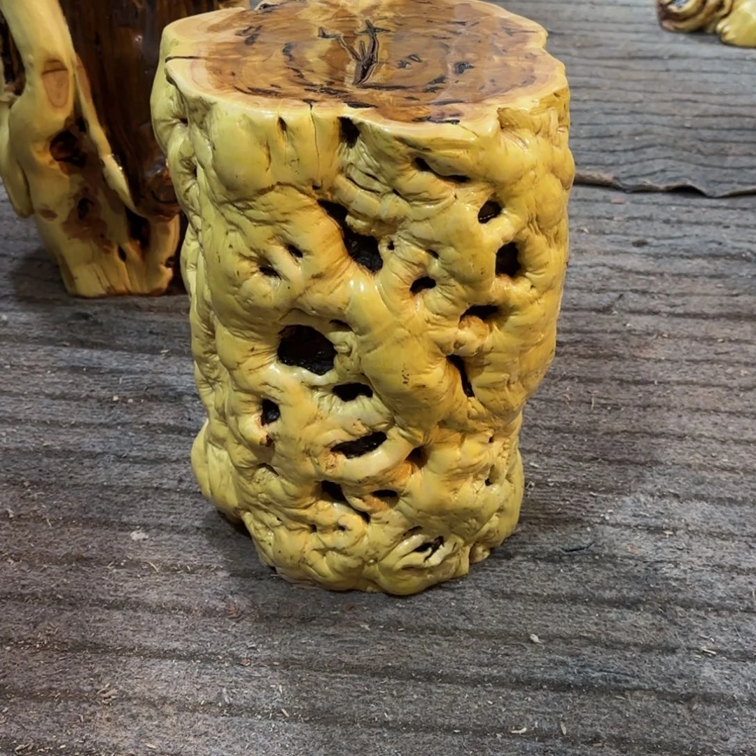 y***y龙纹鸡心枣木手工艺品