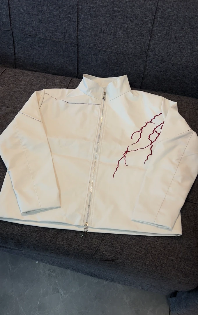 HT126 春秋白色百搭外套