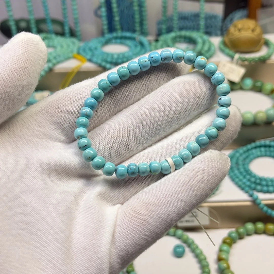 绿松石未镶嵌手链
