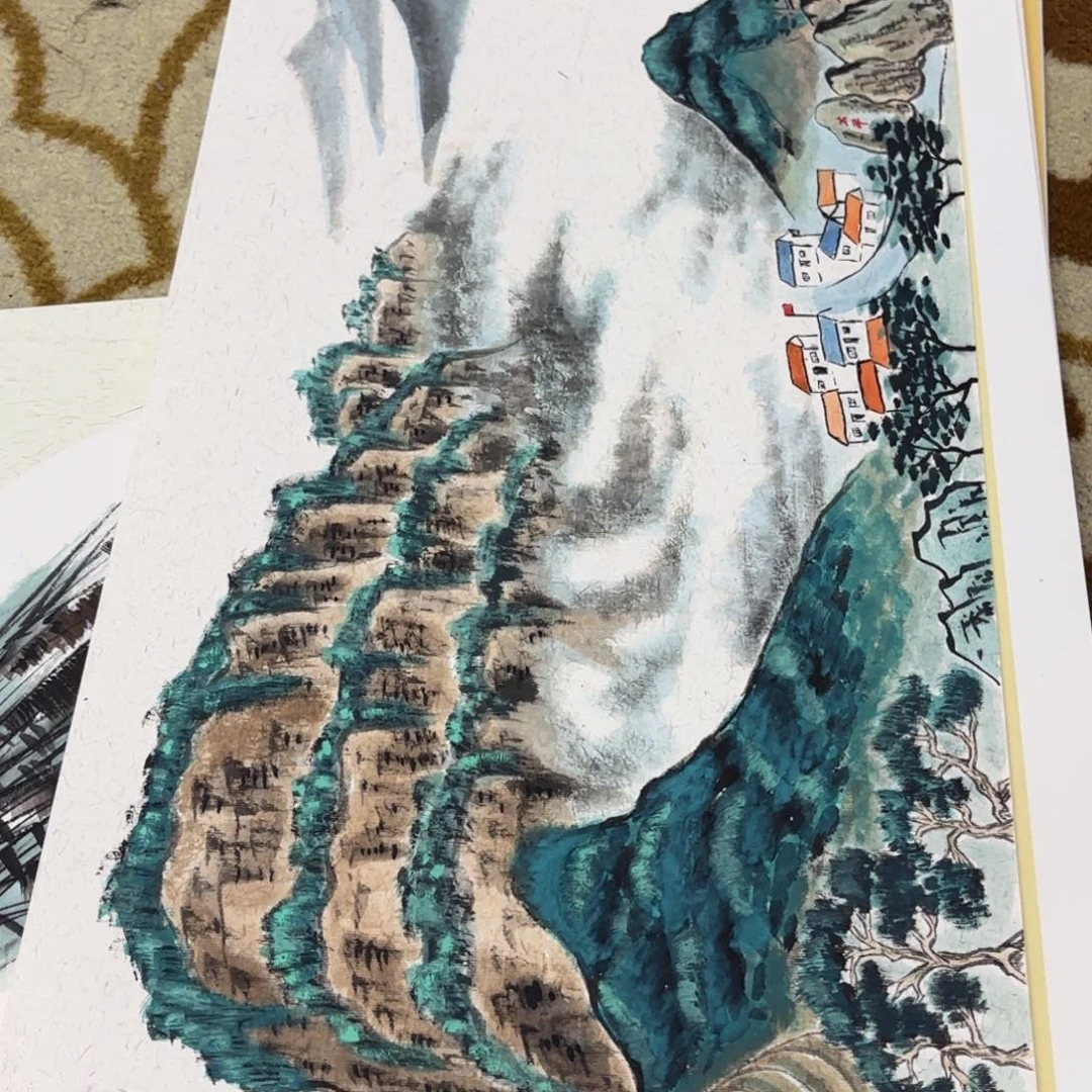 国画33-66卡纸作品艺