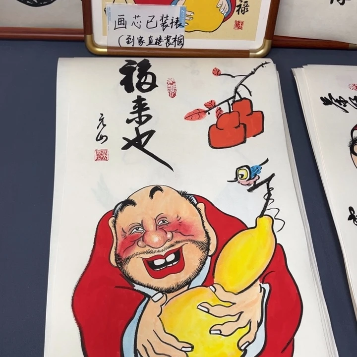 国画禅意画纯手画作品