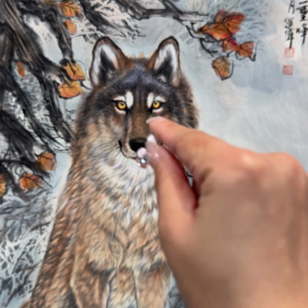 国画国画作品ZJW老师