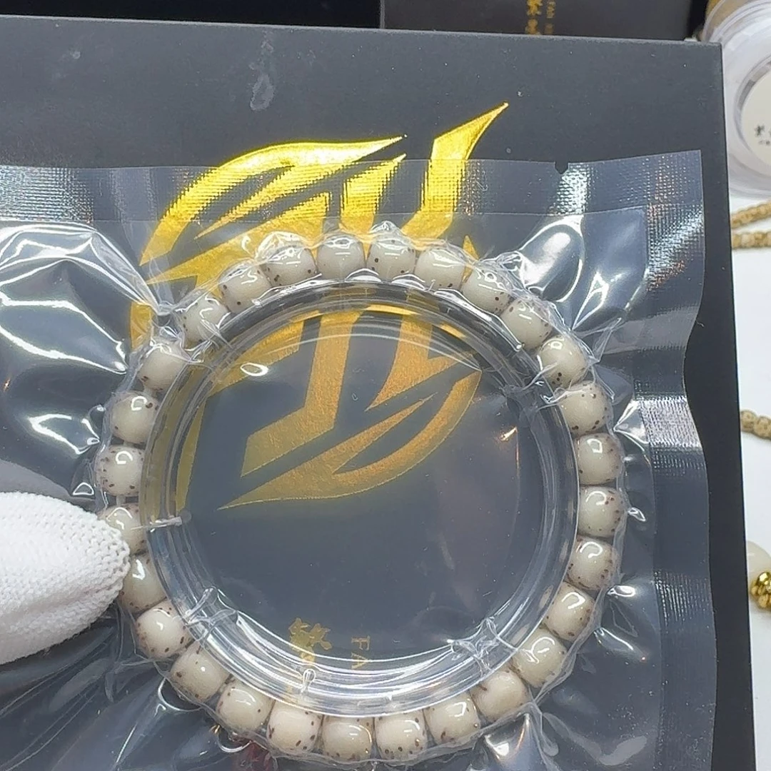 幽***狼星月菩提吊坠114一物一图冰糖河豚8左右单