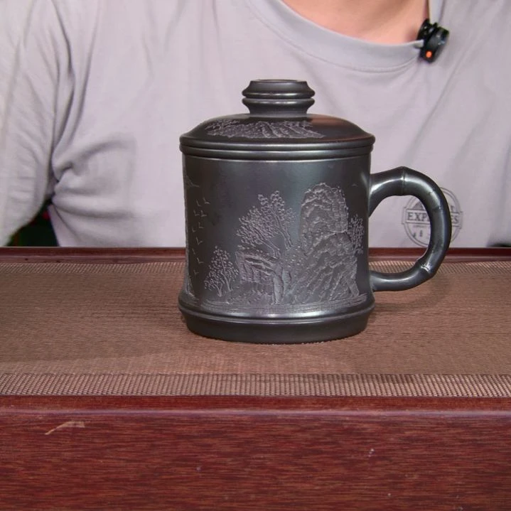 茶杯紫砂高货放漏