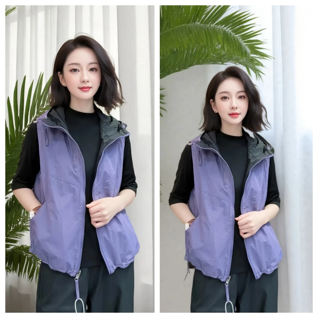 秋季新款高档气质时尚妈妈春秋外套爆款早秋双面妈妈秋装女款马甲