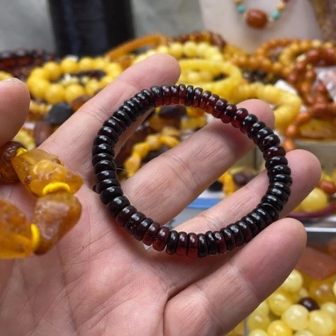 手串琥珀未镶嵌手串