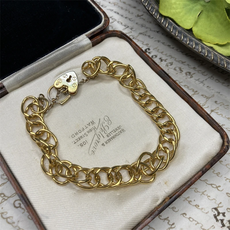 合金手链 皮尔金色环扣手链2-11【2070924-025】