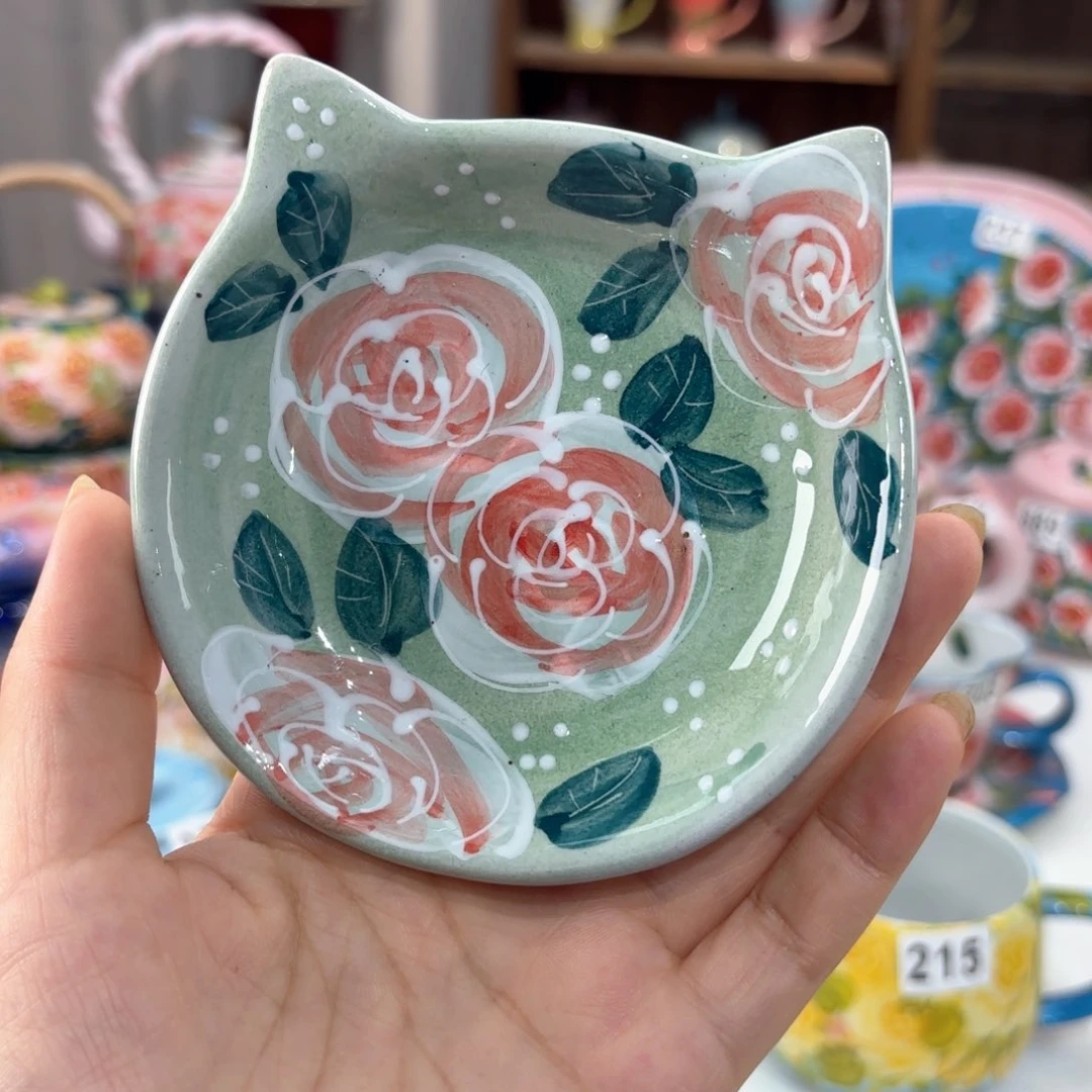 景德镇手绘高温釉下彩陶瓷茶具