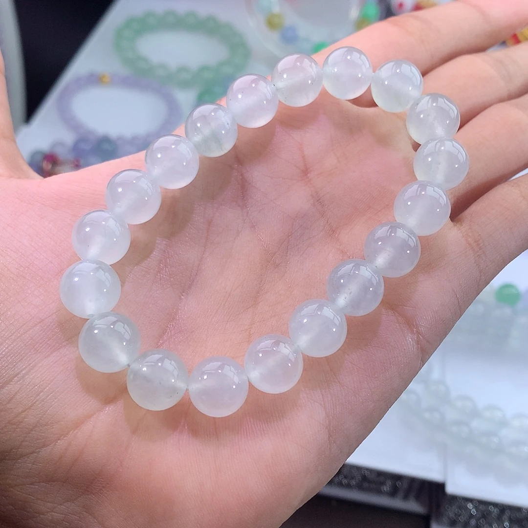 未镶嵌手链翡翠冰种晴水手串