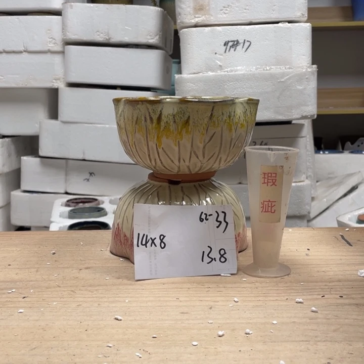 紫砂花盆多肉花盆微瑕33