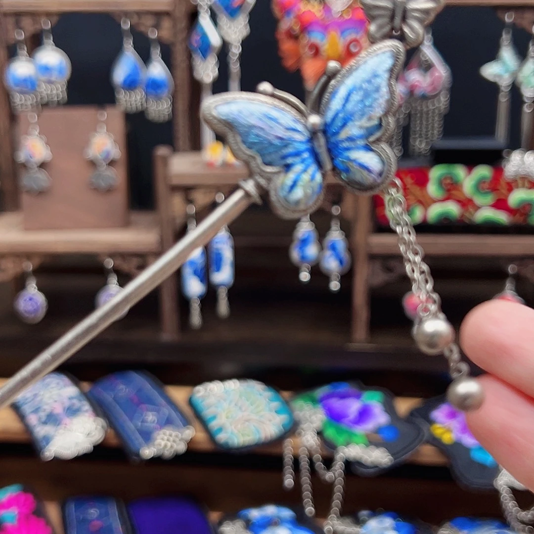 织绣手工刺绣工艺品