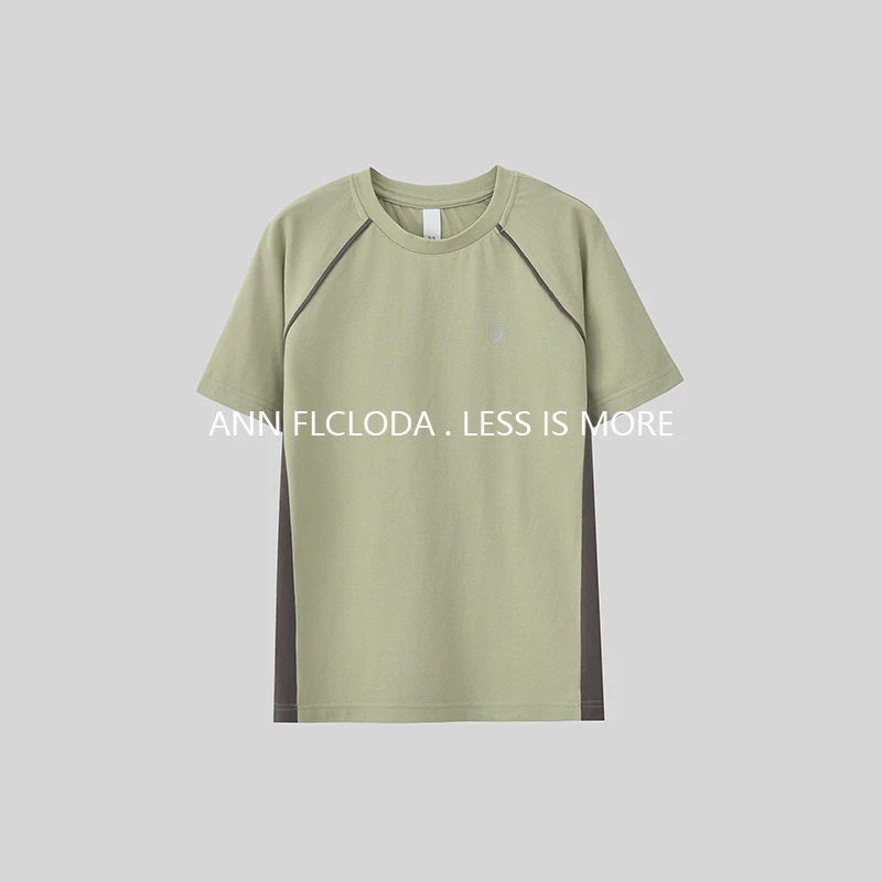 FLCLODA-「夏海与浪T」1情侣款薄透速干炒鸡舒适舒适短袖半袖女打底