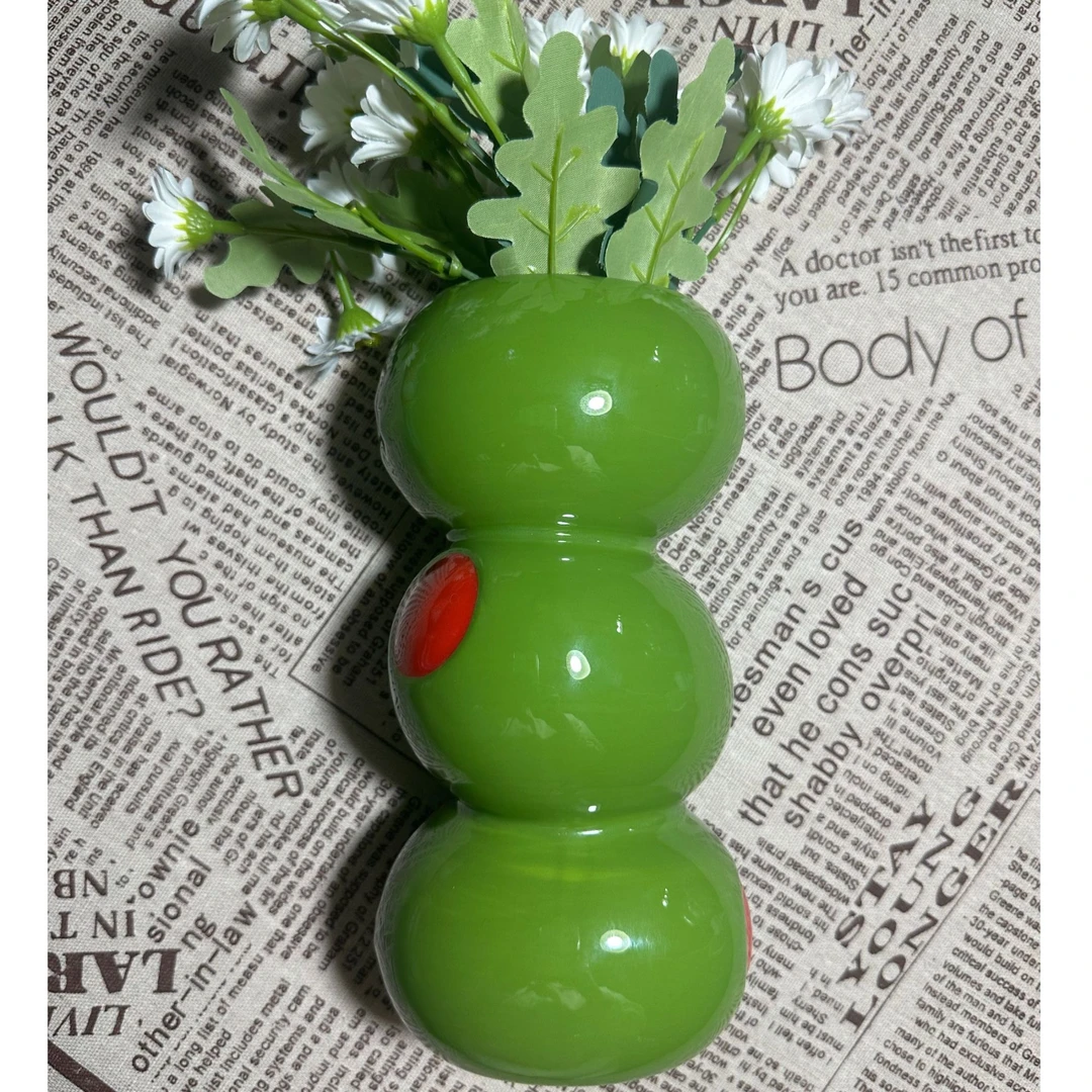 【波里雅】绿色插花瓶