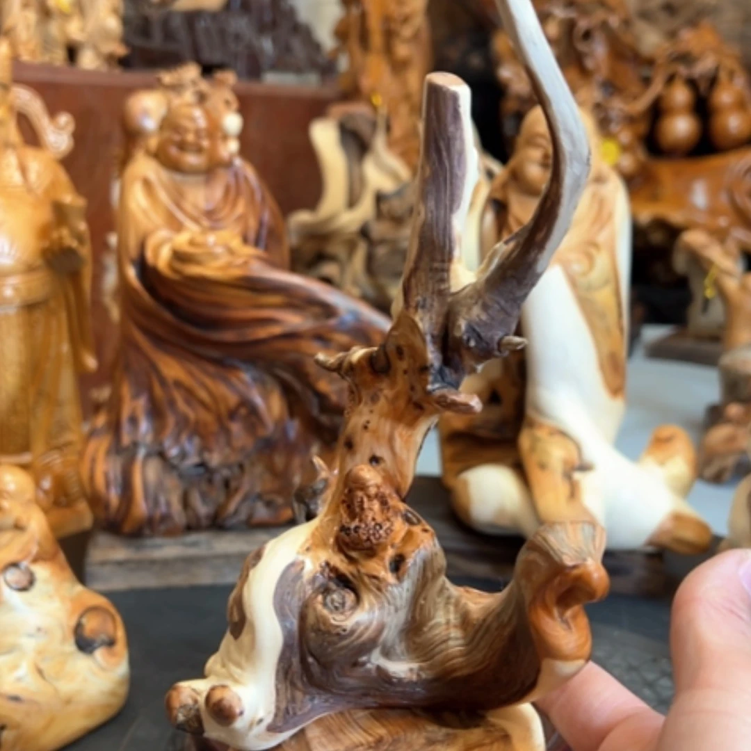 【闪购商品】柏木工艺品摆件工艺品