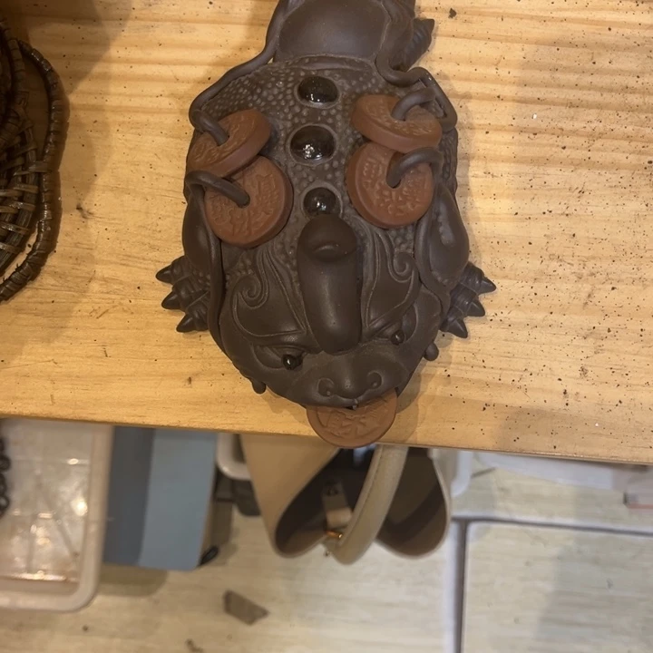 紫砂中古工艺品摆件