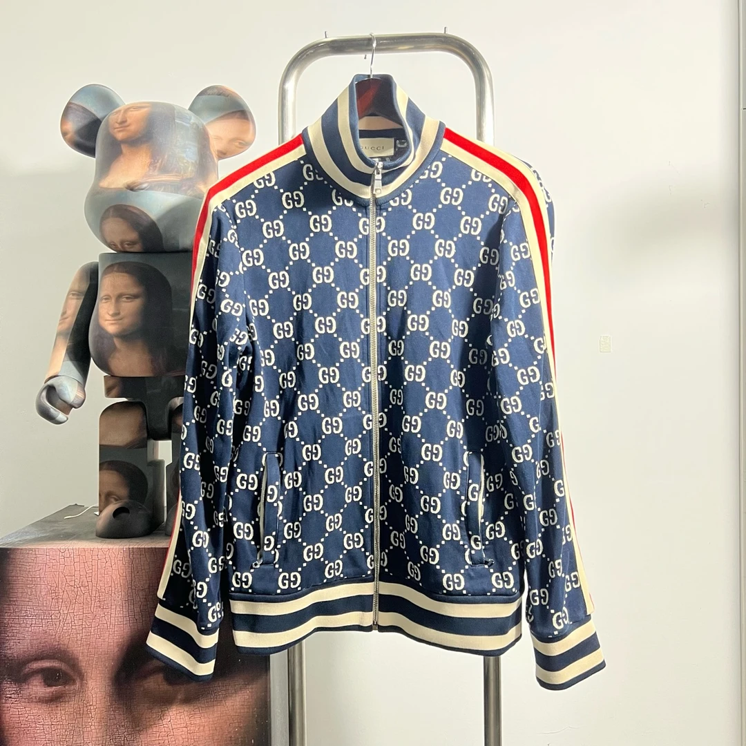 99新 GUCCI/古驰 古驰满印外套 P2811 衣长66 胸围48