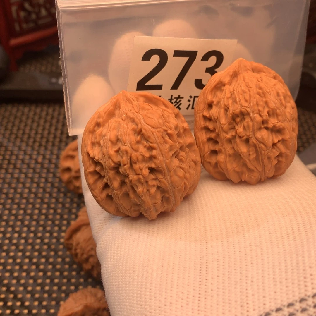 文玩核桃把件承德四喜39