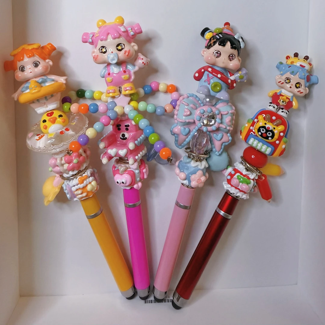 diy手绘萌粒笔萌粒触控随机款