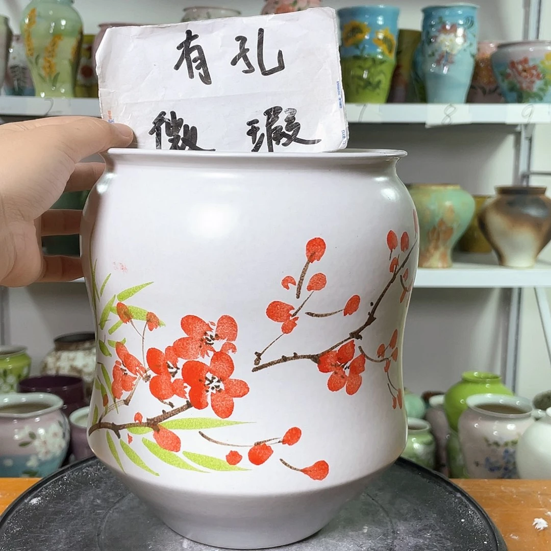 景德镇陶瓷花盆花器暇256