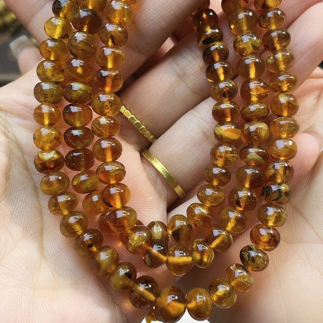 琥珀未镶嵌裸石7+