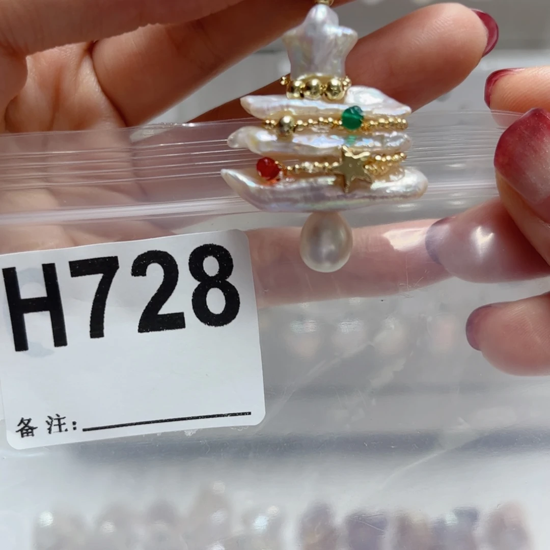 工***士颈饰未镶嵌淡水珍珠