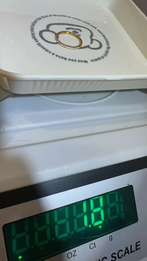 足金精品工艺戒指