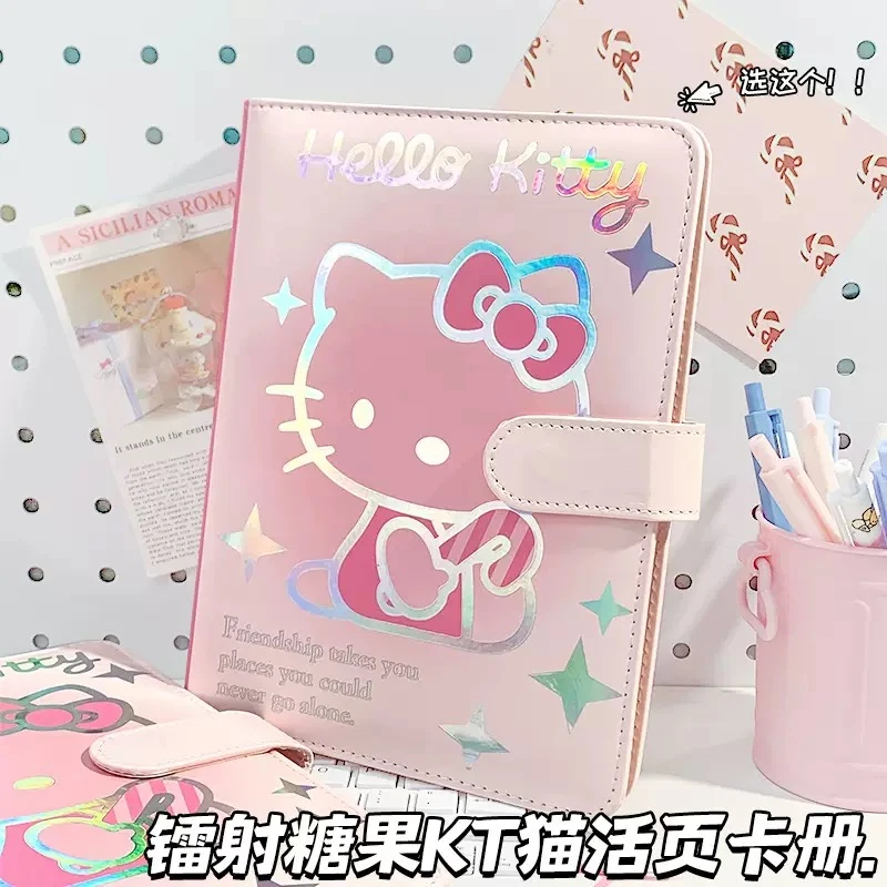【kt猫系列单品链接】小兔野餐KT猫A5活页本高颜值小卡收纳册笔记本