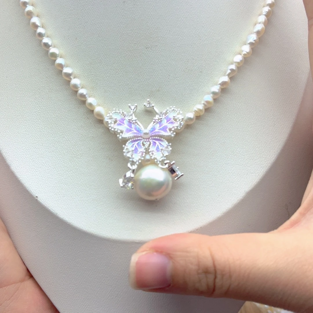 未镶嵌淡水珍珠颈饰