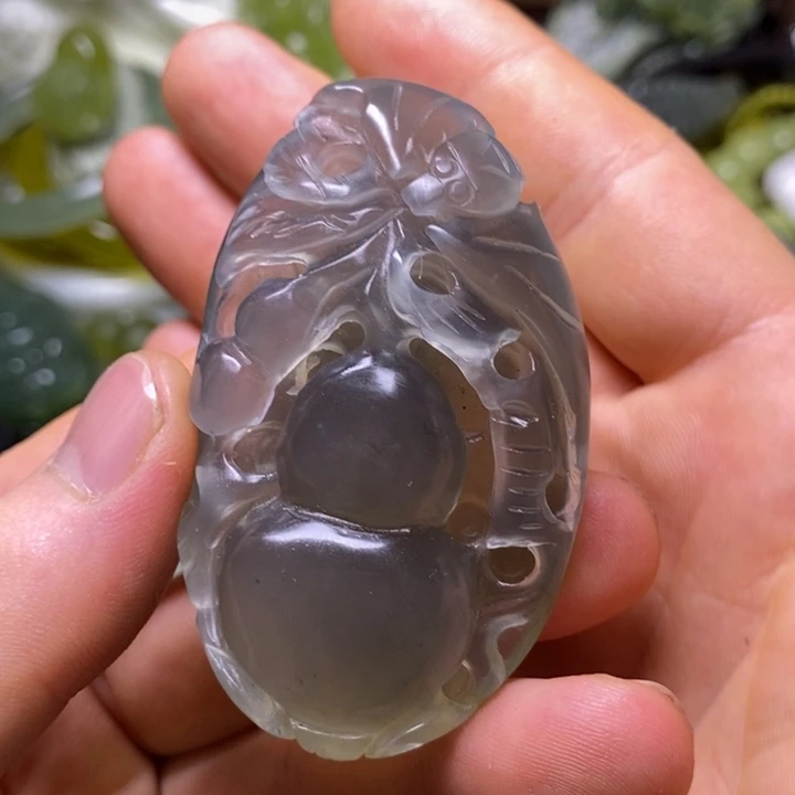 未镶嵌岫玉岫玉颈饰