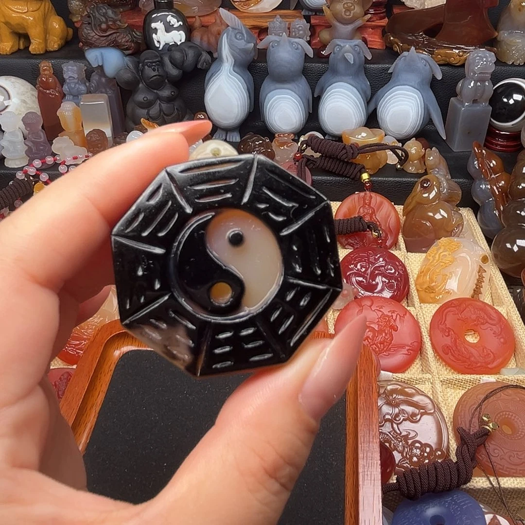 玛瑙/玉髓未镶嵌颈饰