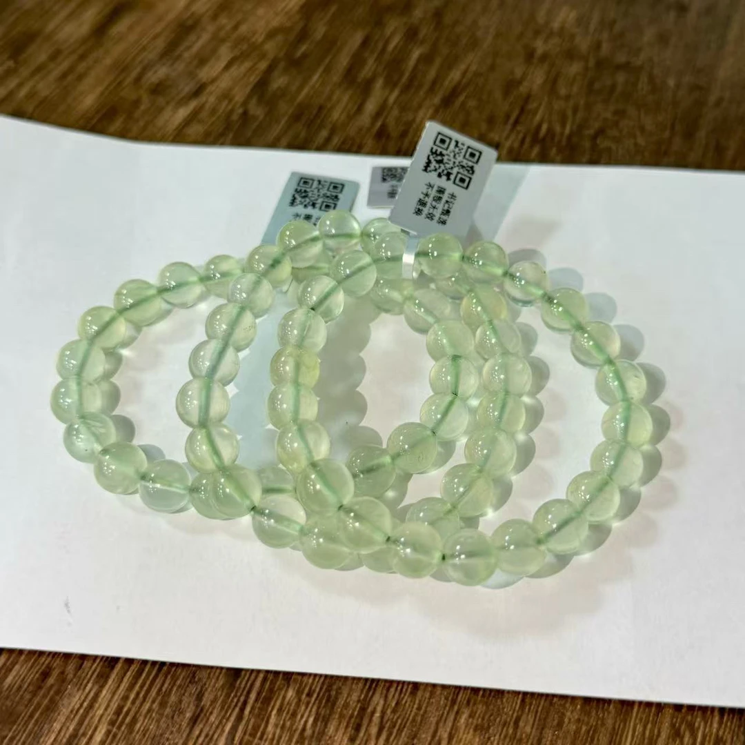【书记甄选】葡萄石单圈手链 约8mm 多样性发一件 2207LA