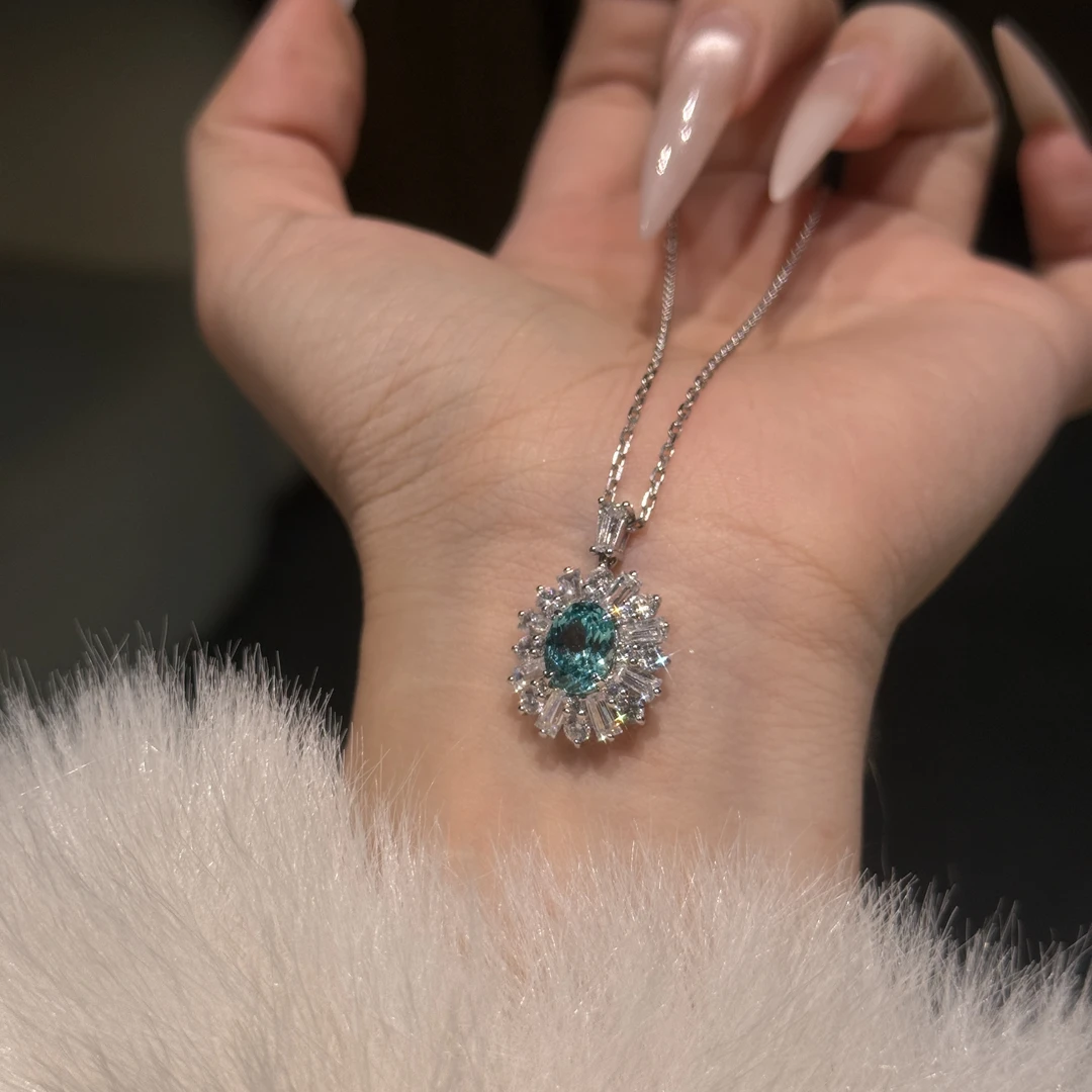 培育蓝宝石QANNA【设计款】实验室培育帕拉伊巴高级感CA-JN451Y