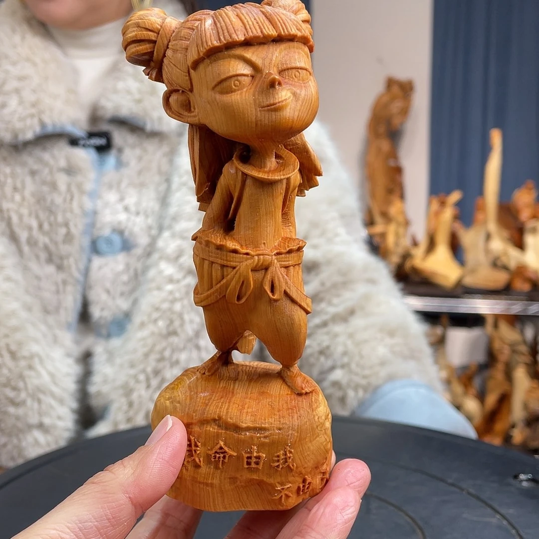 柏木（崖柏）手把件