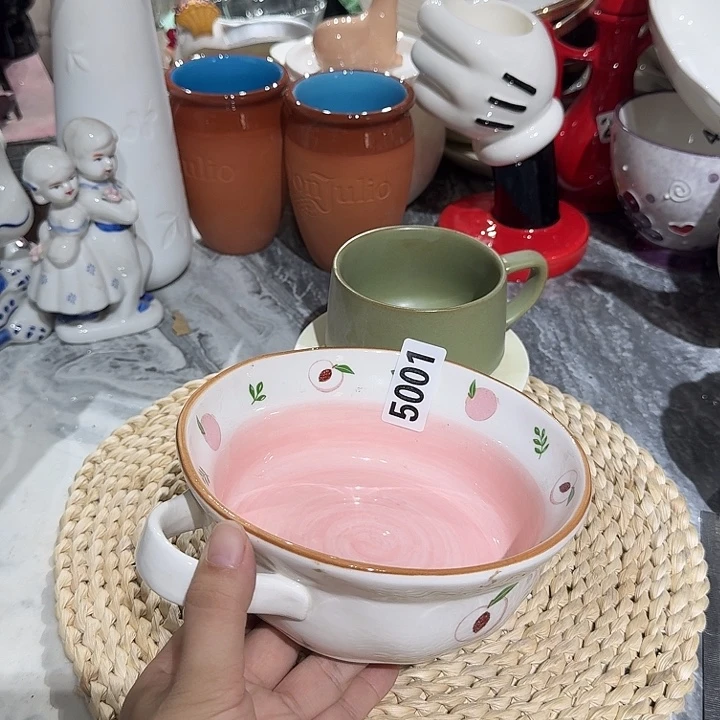 瓷片微瑕陶瓷介意慎拍5001