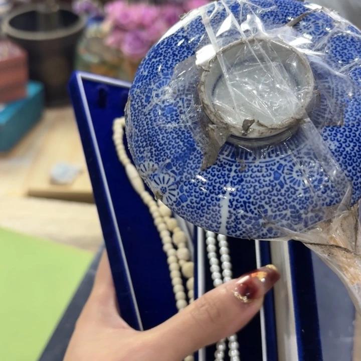 陶瓷古美术置物摆件