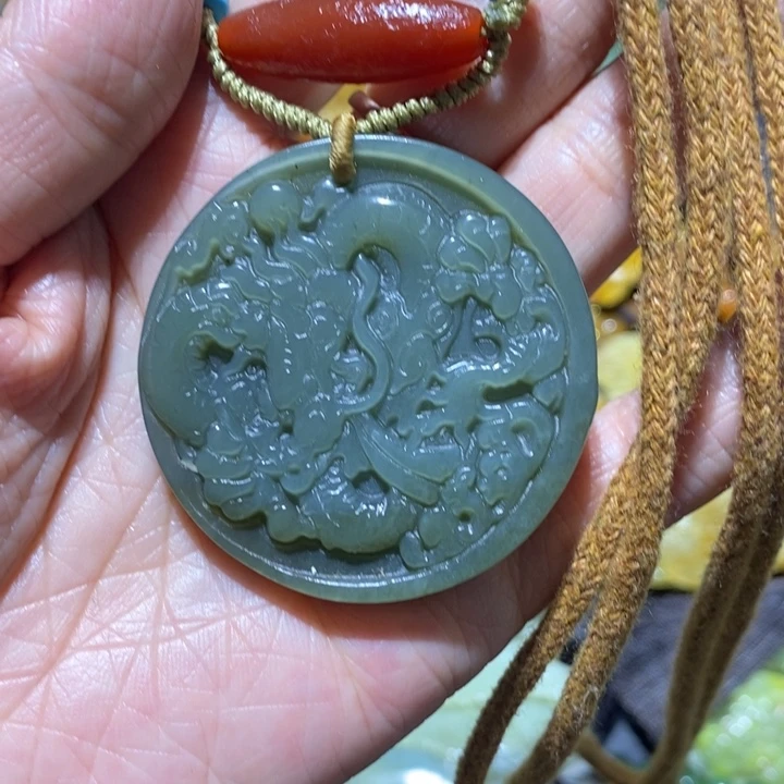 岫玉岫玉吊坠未镶嵌