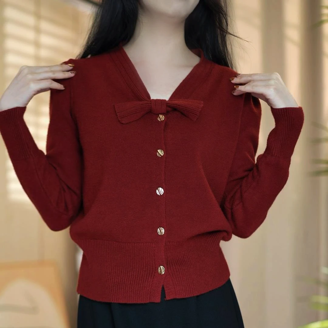 【夏央工厂店】加厚百搭针织气质上衣打底衫#9929