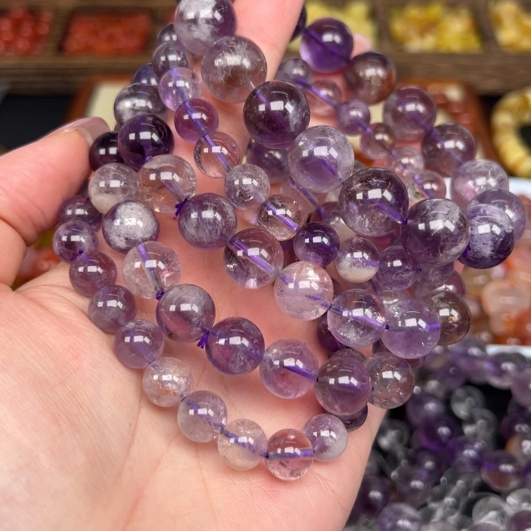 辉***辉水晶未镶嵌手链多样性