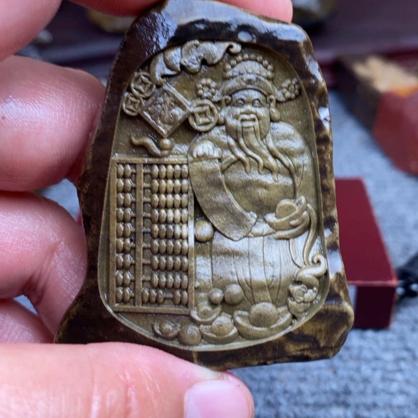 【闪购商品】原石雕刻手把件