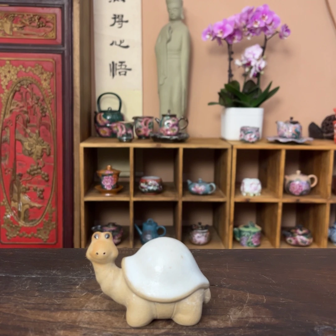 柴烧纯手工手绘陶瓷