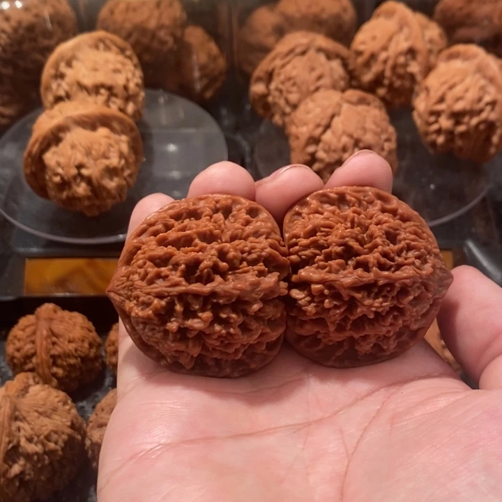 文玩核桃把件糖**子维修42满天星